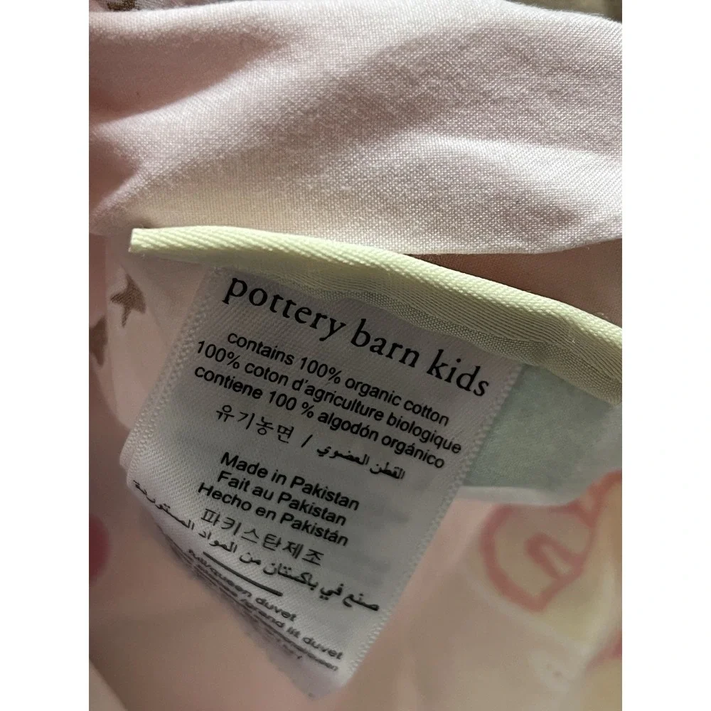 Pottery Barn Kids Gigi Butterfly Full Queen Duvet Cover Butterfly 100% Cotton